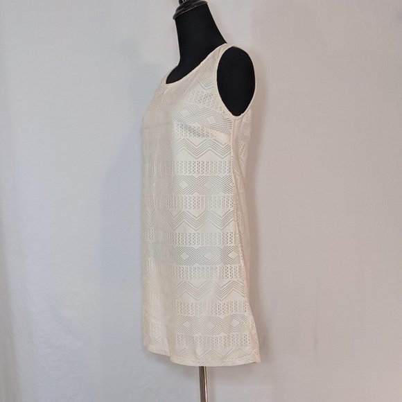3/$20 / Xhilaration Off White Crochet Dress - Picture 2 of 7